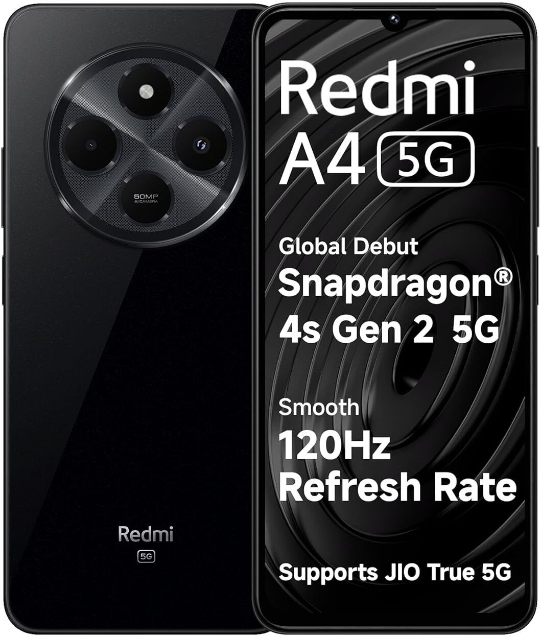 REDMI A4 (Starry Black, 128 GB)  (6 GB RAM)