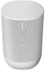 Sonos Move Wireless with 11Hrs Playtime, IPX56 Rated, Wi-Fi Connect 36 W Bluetooth Speaker  (White, Stereo Channel)