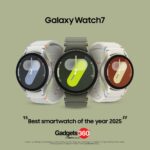 Samsung Watch7 44mm LTE  (Silver Strap, Large) - Image 3