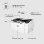 HP 1008W Single Function WiFi Monochrome Laser Printer  (Toner Cartridge, 1 Ink Bottle Included) - Image 3