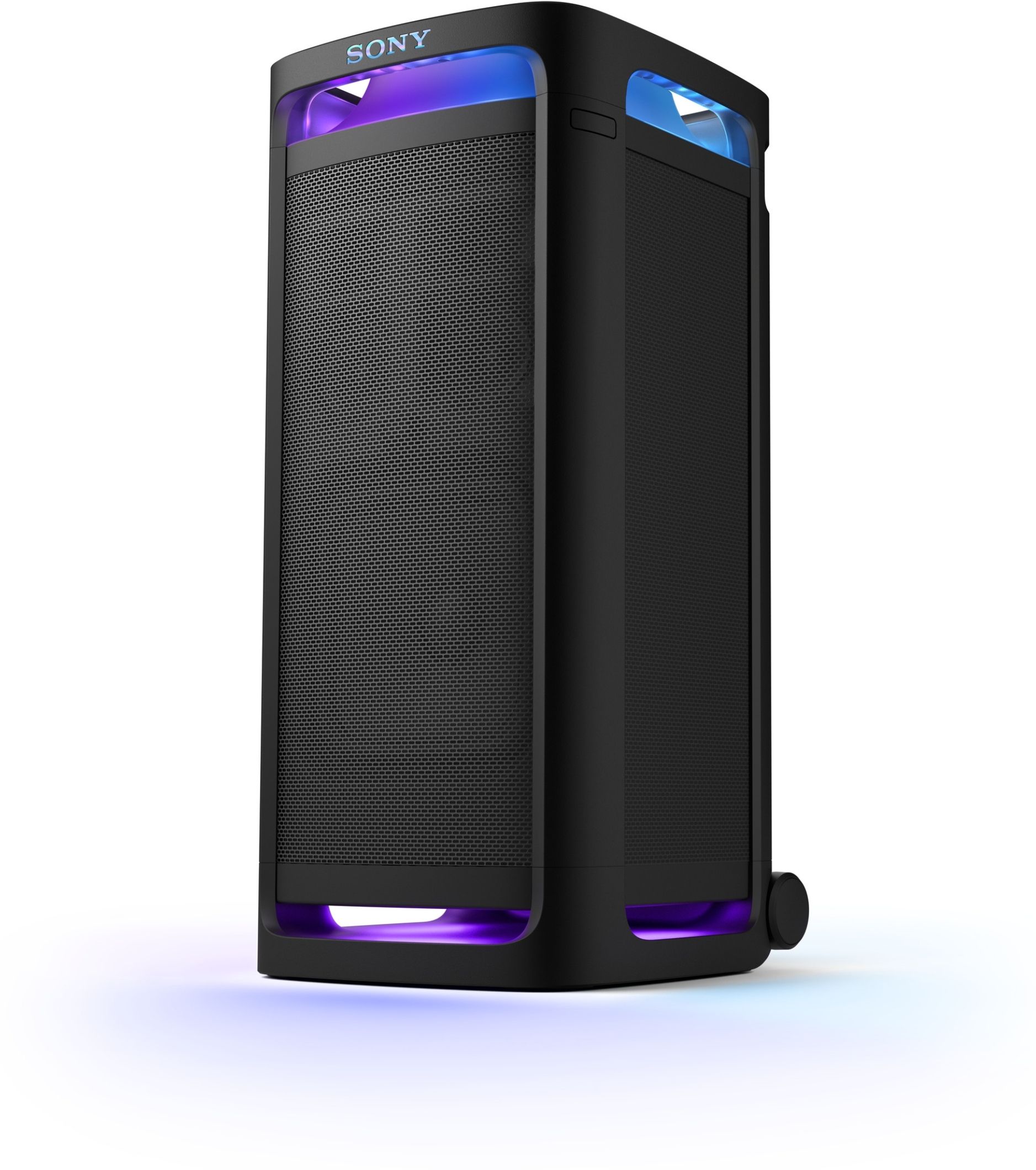 SONY Tower 9 Massive BASS & Powerful sound, 25 Hrs Battery, 360 Party Sound & Light Bluetooth Party Speaker  (Black, Stereo Channel)