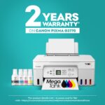 Canon PIXMA INK EFFICIENT G3770 Multi-function WiFi Color Ink Tank Printer for Print/Copy/Scan with 6000 black and 7700 color prints  (4 Ink Bottles Included) - Image 3