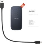 SanDisk E30 / 800 Mbs / Window,Mac OS,Android / Portable,Type C Enabled / USB 3.2 1 TB External Solid State Drive (SSD) 800 Mbs - Image 2