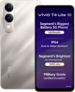 vivo T4 Lite 5G Charger in the Box (Titanium Gold, 256 GB)  (8 GB RAM)