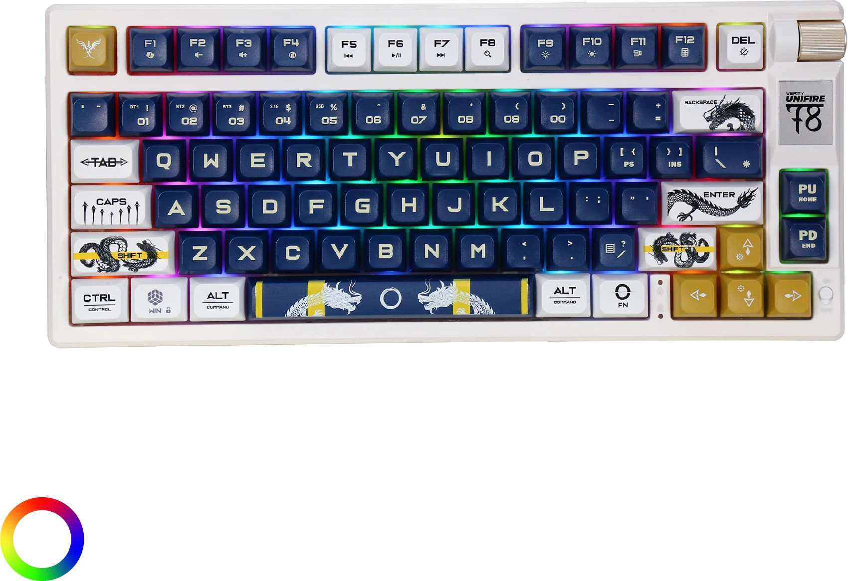 unifire-78-rgb-mechanical-gaming-keyboard-customizable-keys-for-original-imahdfzupv3uaygt-2.jpeg Verity Unifire 78 RGB Mechanical Gaming Keyboard - Image 1