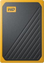 WD My Passport Go 500 GB External Solid State Drive (SSD)  (Black, Yellow)