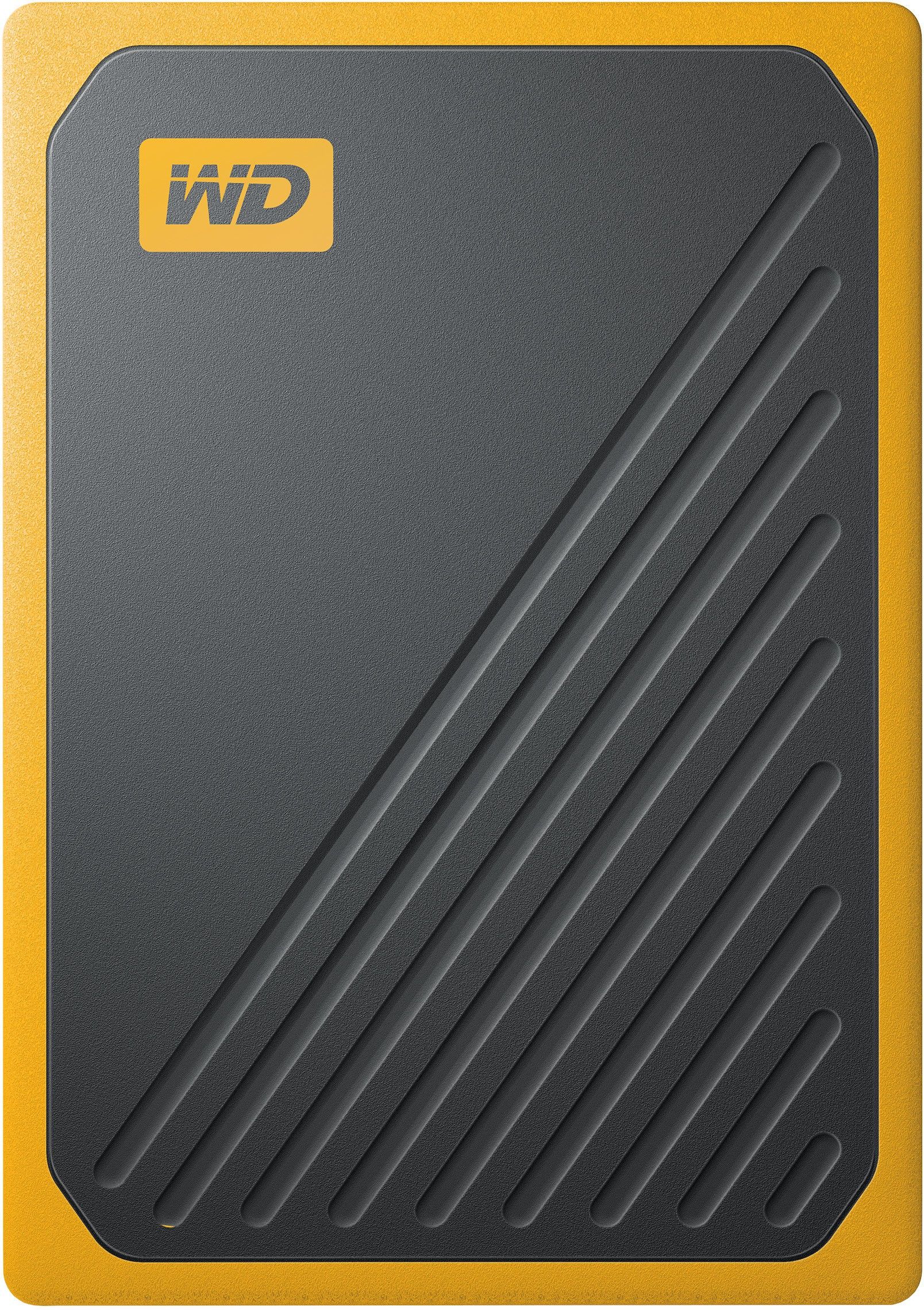 WD My Passport Go 500 GB External Solid State Drive (SSD)  (Black, Yellow)