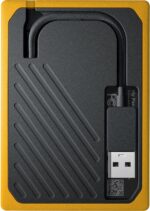 WD My Passport Go 500 GB External Solid State Drive (SSD)  (Black, Yellow) - Image 3